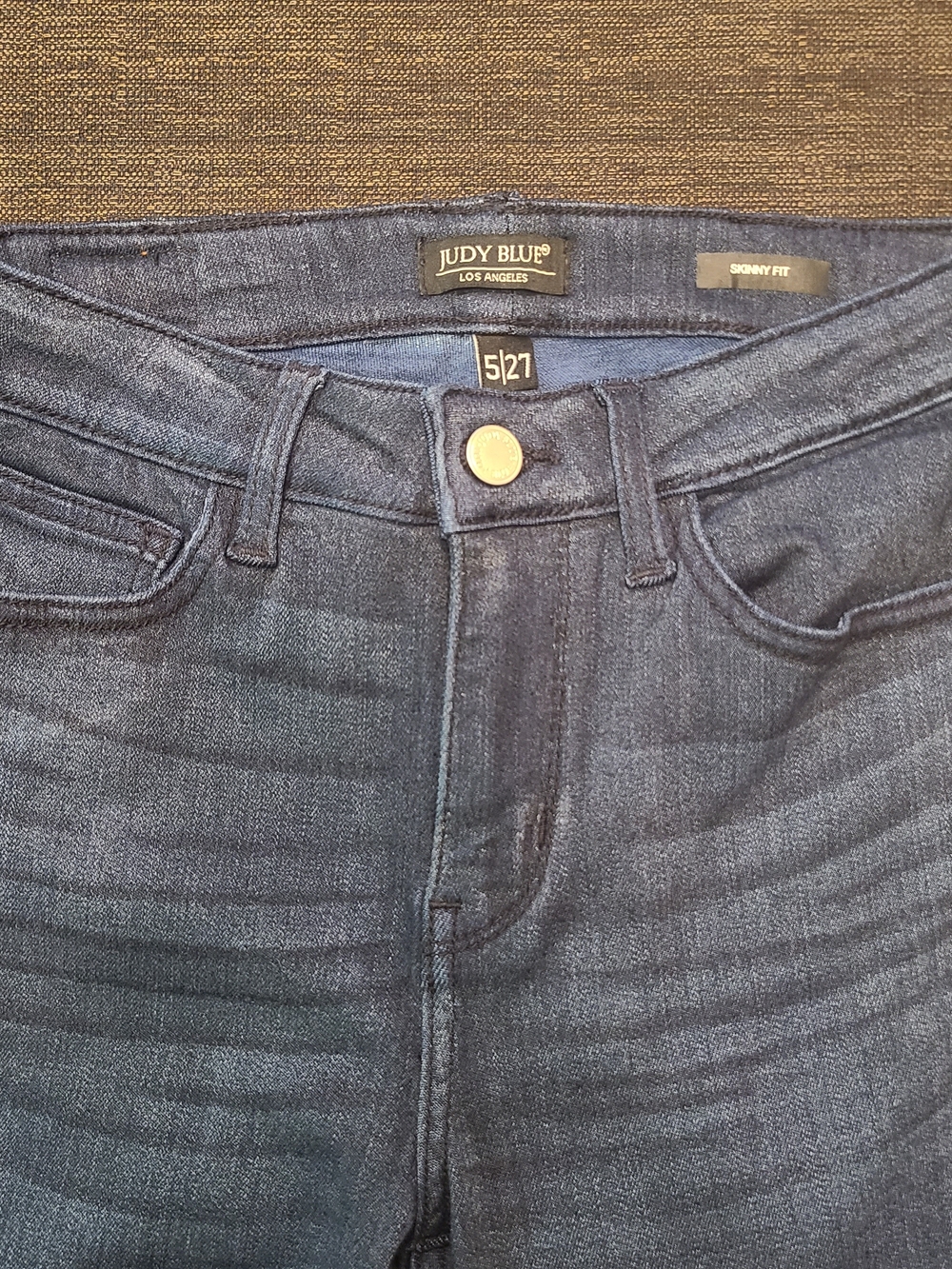 Judy Blue Skinny Fit Dark Wash Denim Jeans Size 5/27 Womens